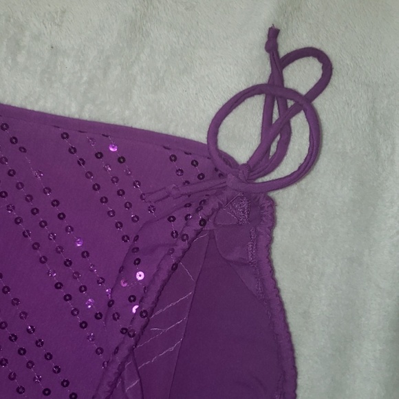 Purple Sequin Top - Picture 6 of 6